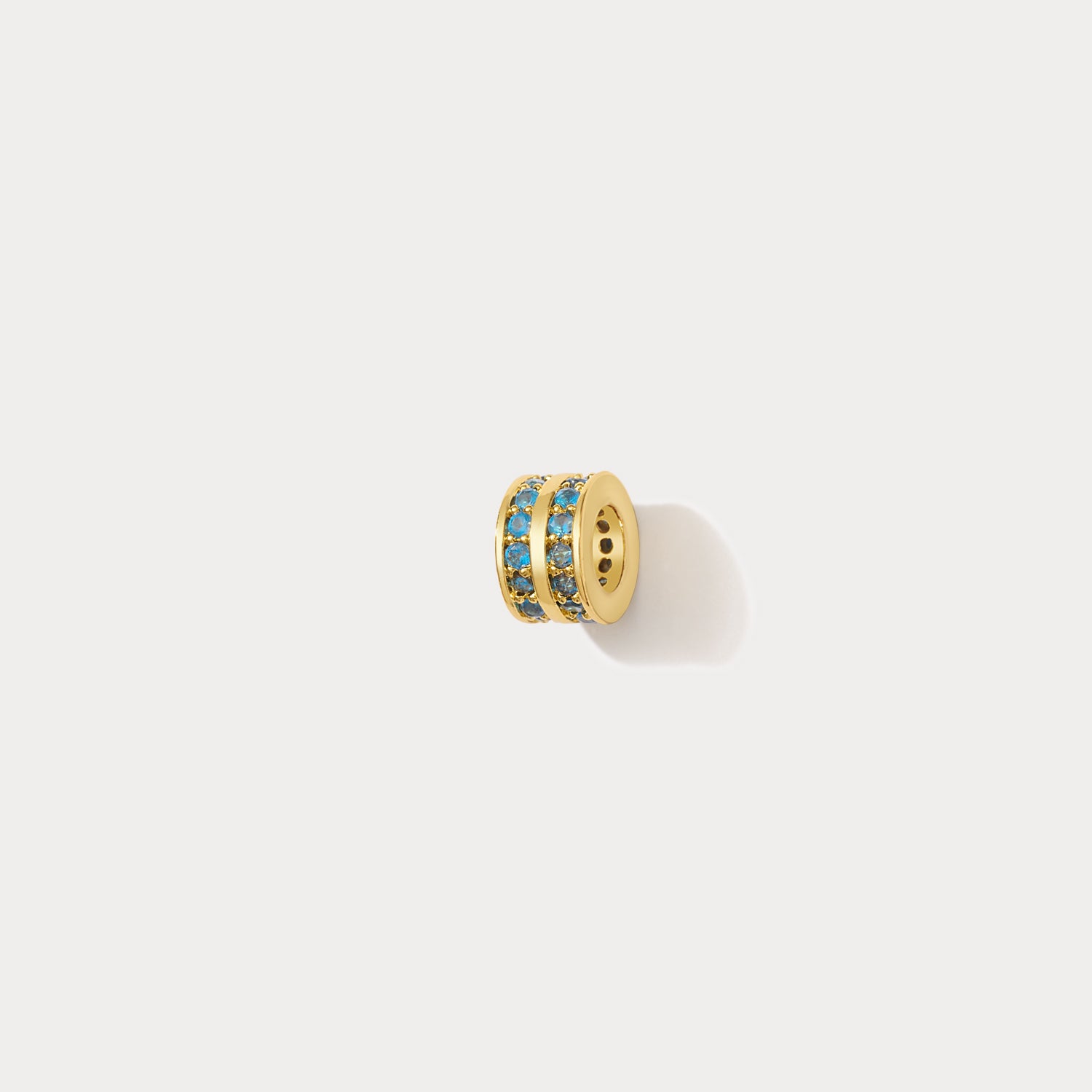 Deco Birthstone Spacer Bead