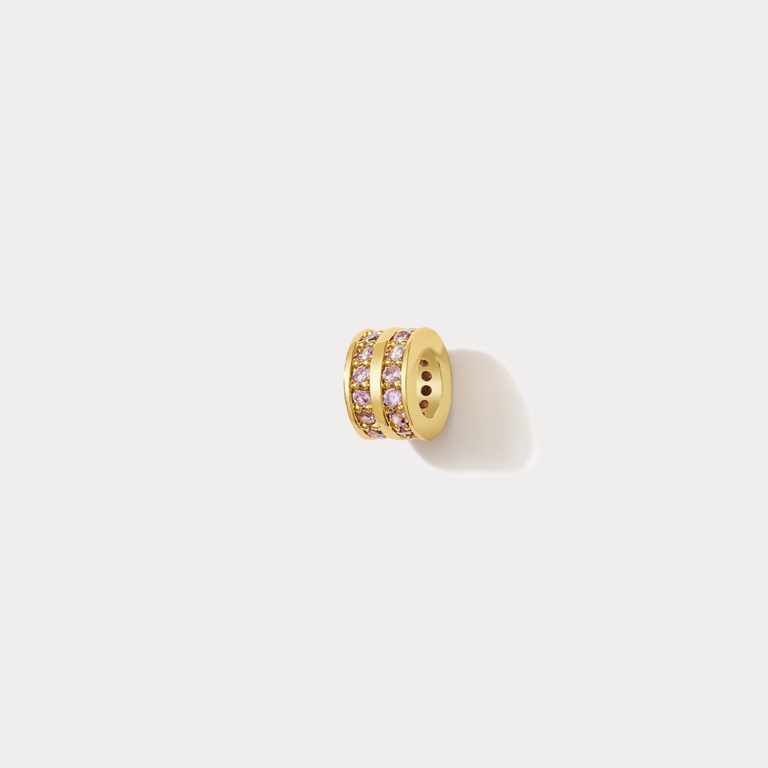 Deco Birthstone Spacer Bead
