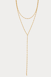 Thea Antique Double Lariat