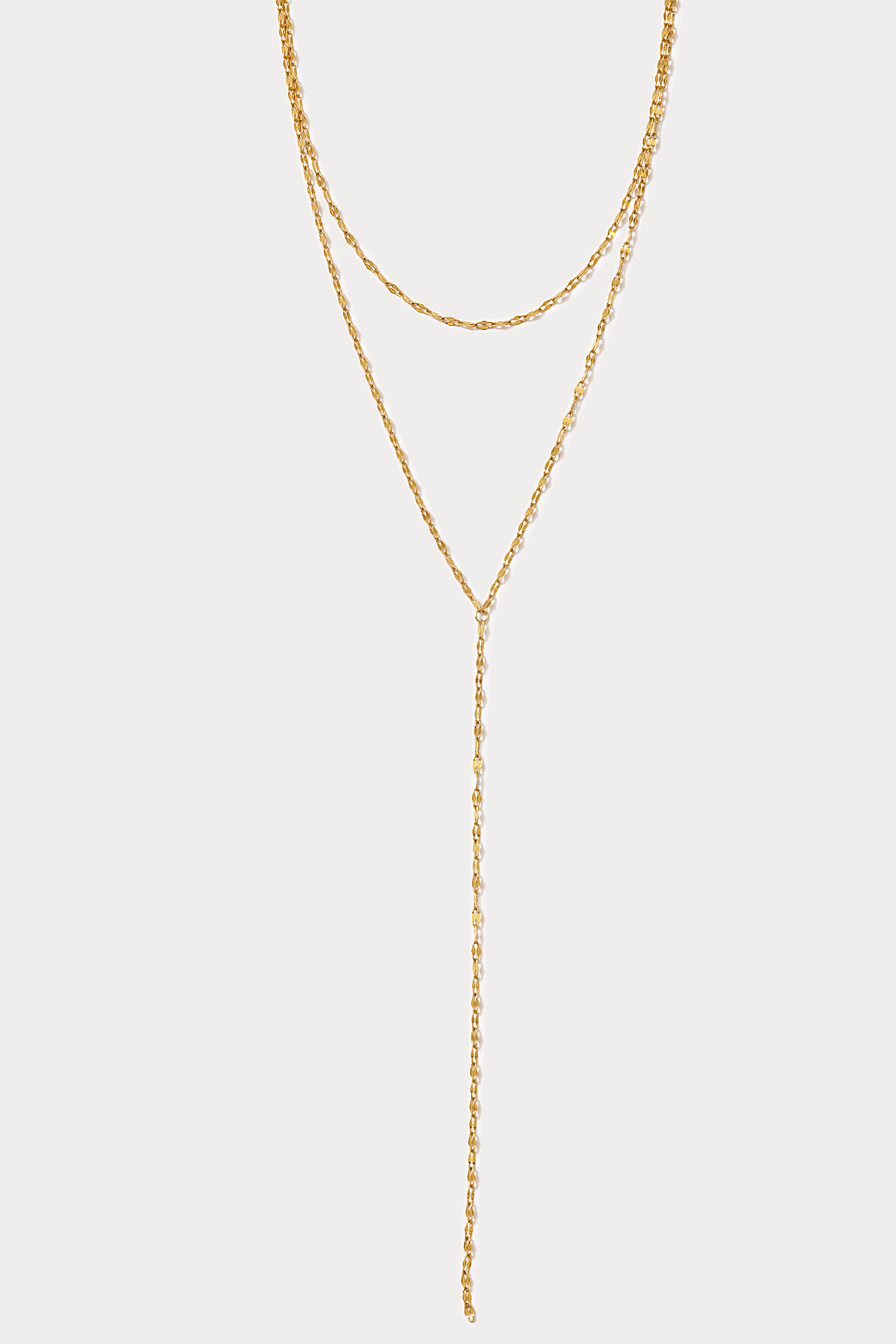 Thea Antique Double Lariat