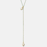 Delphi Cross Pearl Lariat