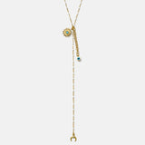 Paros Stargaze Bead Lariat