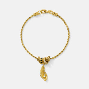 Hera Protection Feather Charm Bracelet