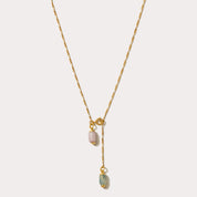 Nima 2 Stone Talisman Lariat