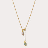 Nima 2 Stone Talisman Lariat
