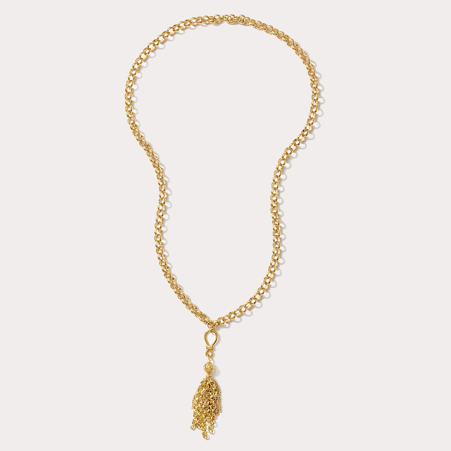 Delphine Tassel Chain Necklace
