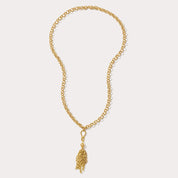 Delphine Tassel Chain Necklace