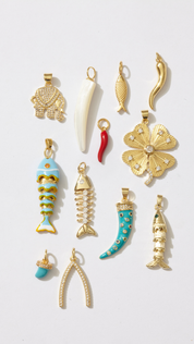 Lido Golden Fish Charm