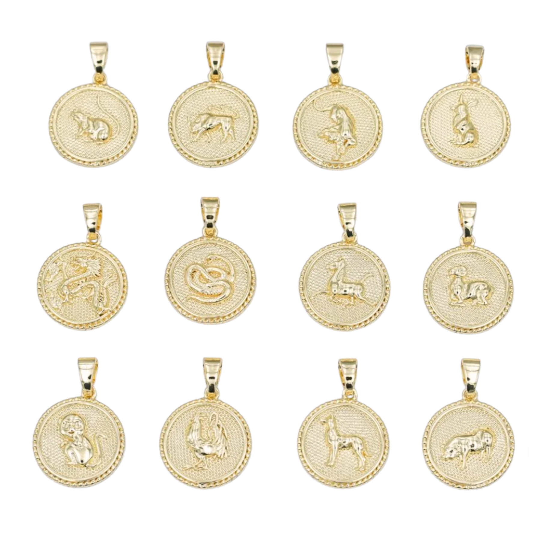 Lunar Zodiac Clip Charm