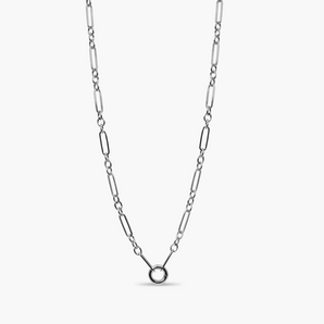 Tria Mixed Link Paperclip Charm Chain