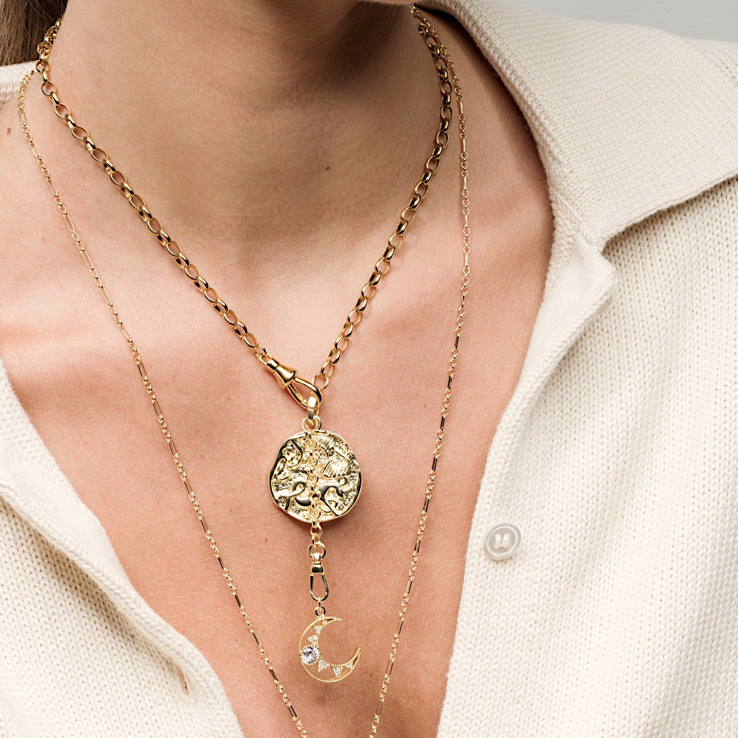 Heirloom Swivel Charm Chain