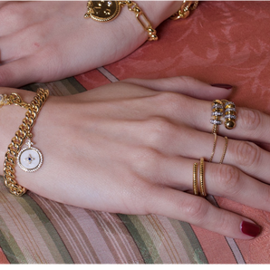 Ser Dainty Chain Ring