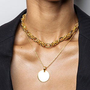Chunky Byzantine Chain Necklace