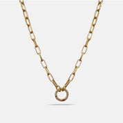 Charm Keeper Pave Chain