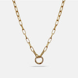 Charm Keeper Pave Chain