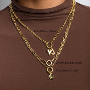 Charm Keeper Pave Chain