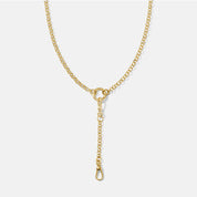 Convertible Rolo Lariat Charm Chain