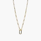 Paper Clip Charm Chain