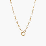 Paperclip Charm Chain
