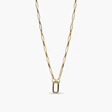 Paper Clip Charm Chain