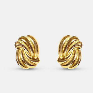 Twist Dome Earrings