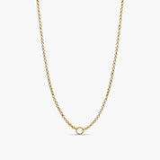 Dainty Rolo Charm Chain