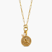 Pearl Letter Charm