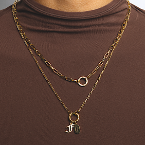 Dainty Tria Charm Chain