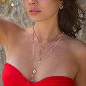 Paros Stargaze Bead Lariat