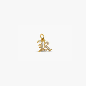 Vintage Letter Charm