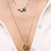 SOL guardian medallion necklace