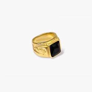 Wisdom Textured Heirloom Signet