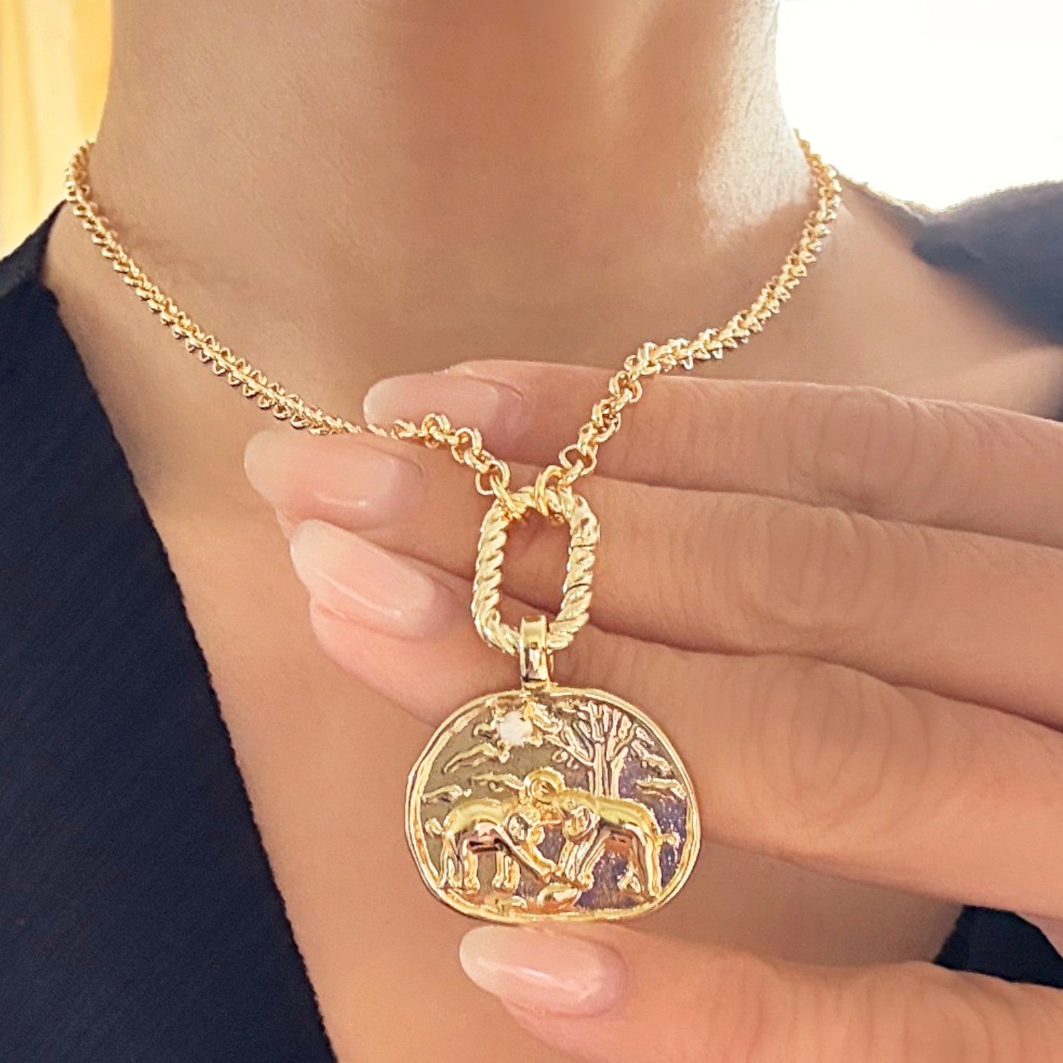 Kin Medallion Charm