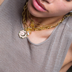 Sparkle Pave Charm Connector