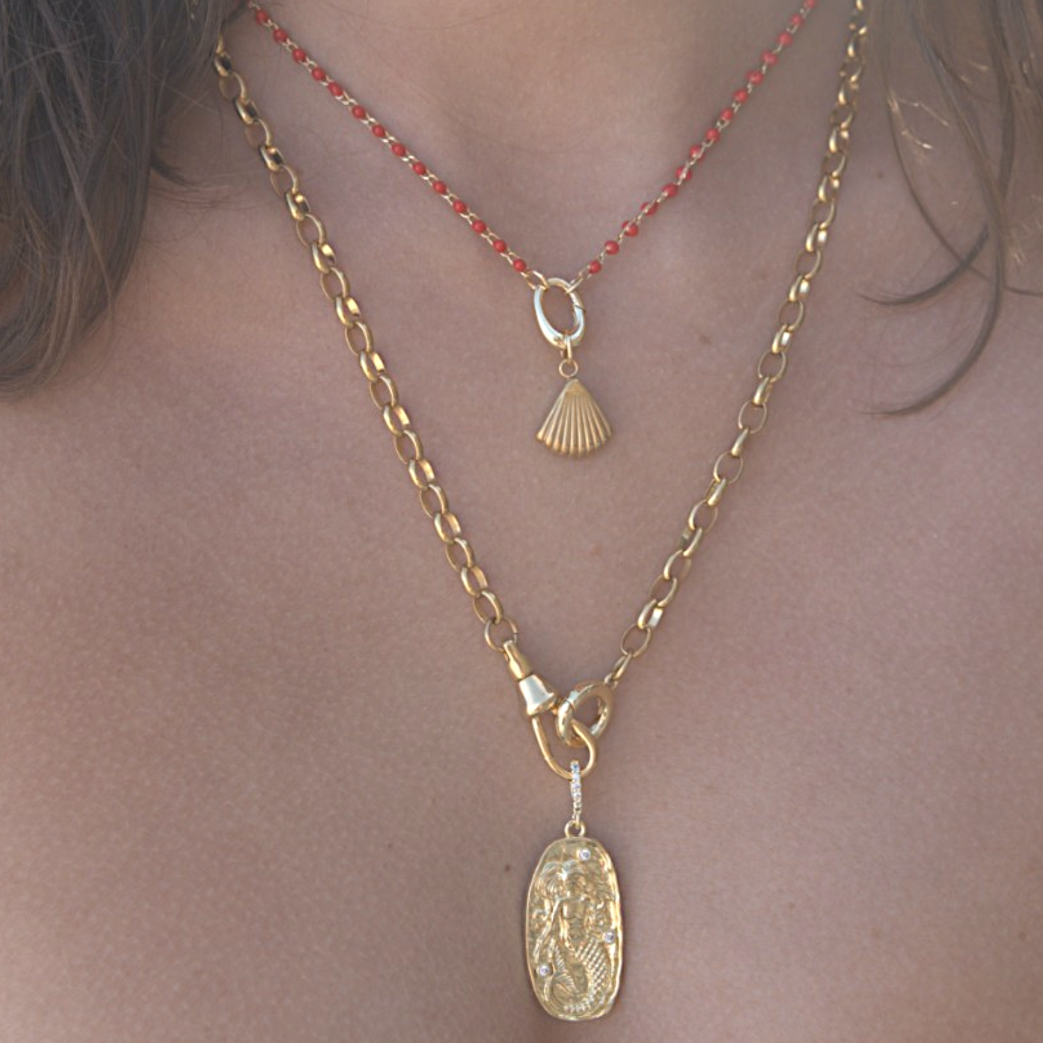 Mermaid Muse Medallion
