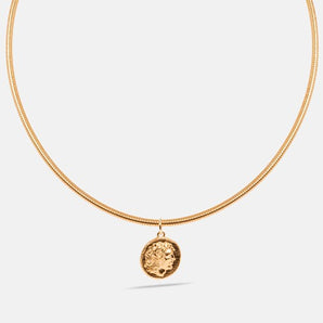 HELIOS reversible omega collar necklace