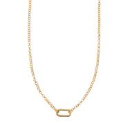 Paperclip Link Rolo Charm Chain