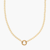 Pearl Charm Chain Strand