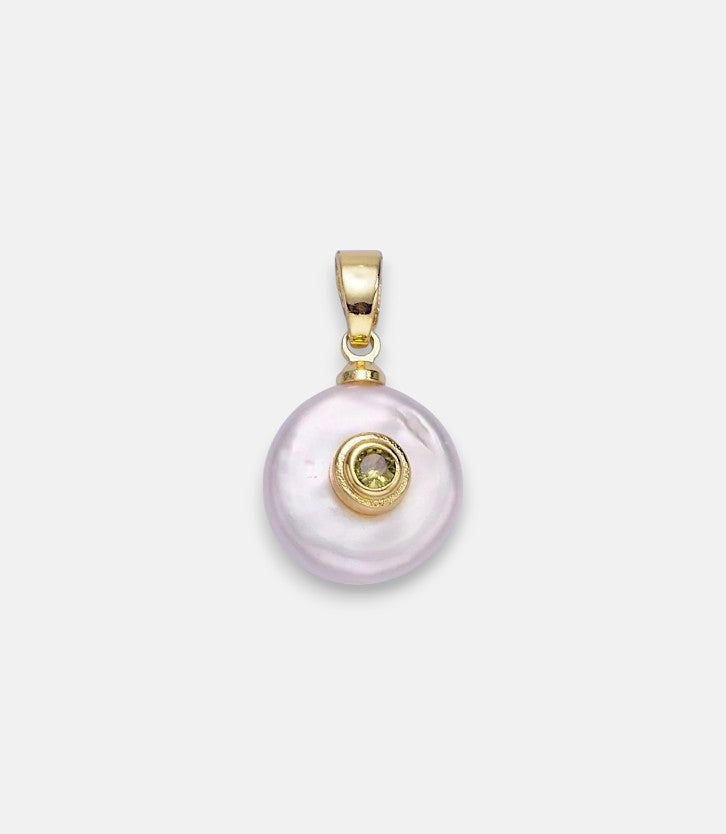 Pearl Birthstone Charm