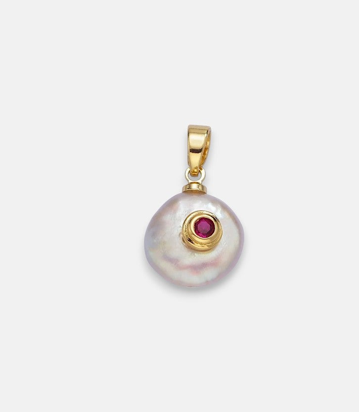 Pearl Birthstone Charm