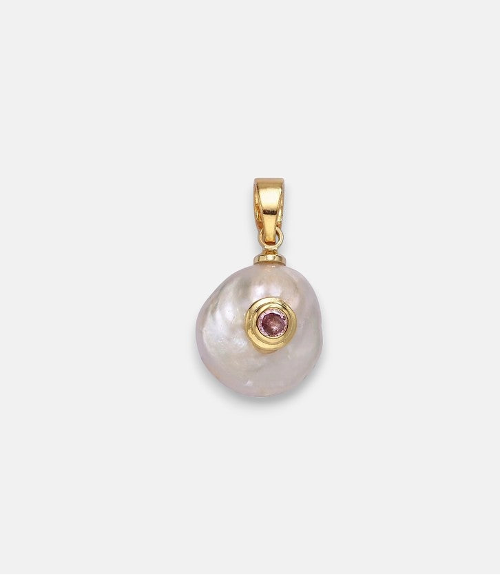Pearl Birthstone Charm