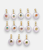 Pearl Birthstone Charm