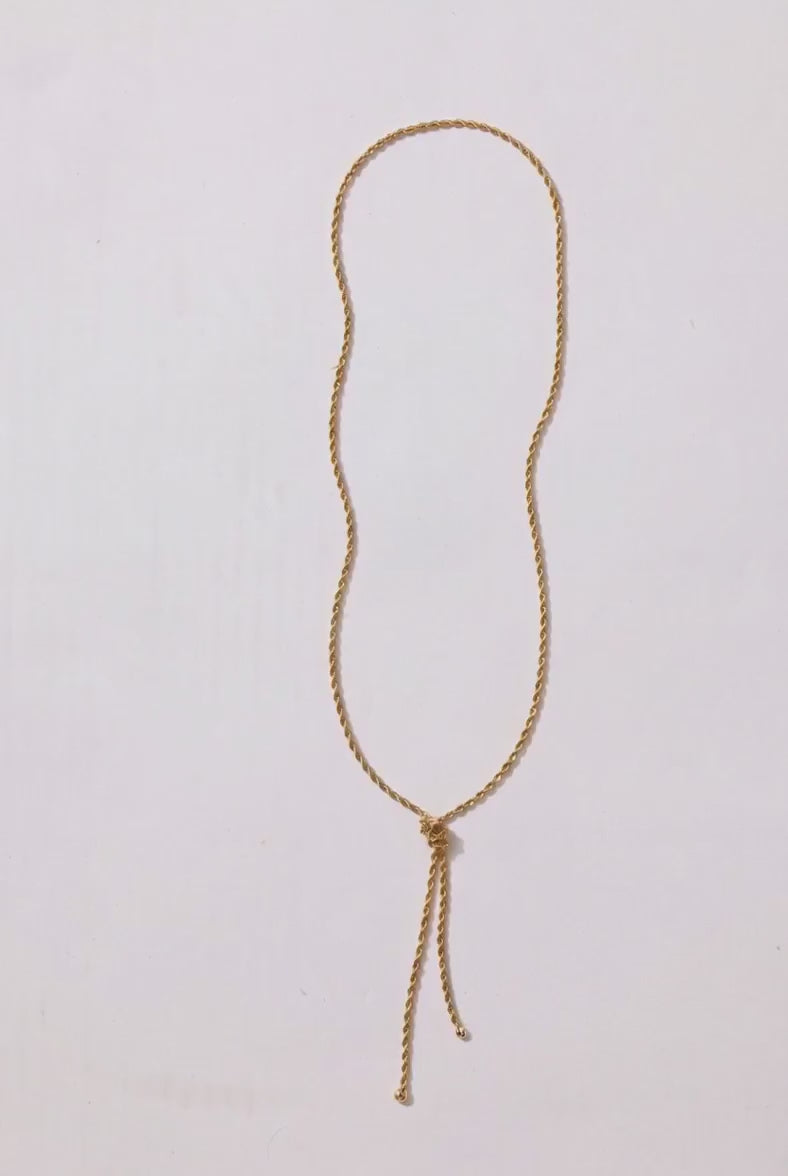 Naira Knot Lariat