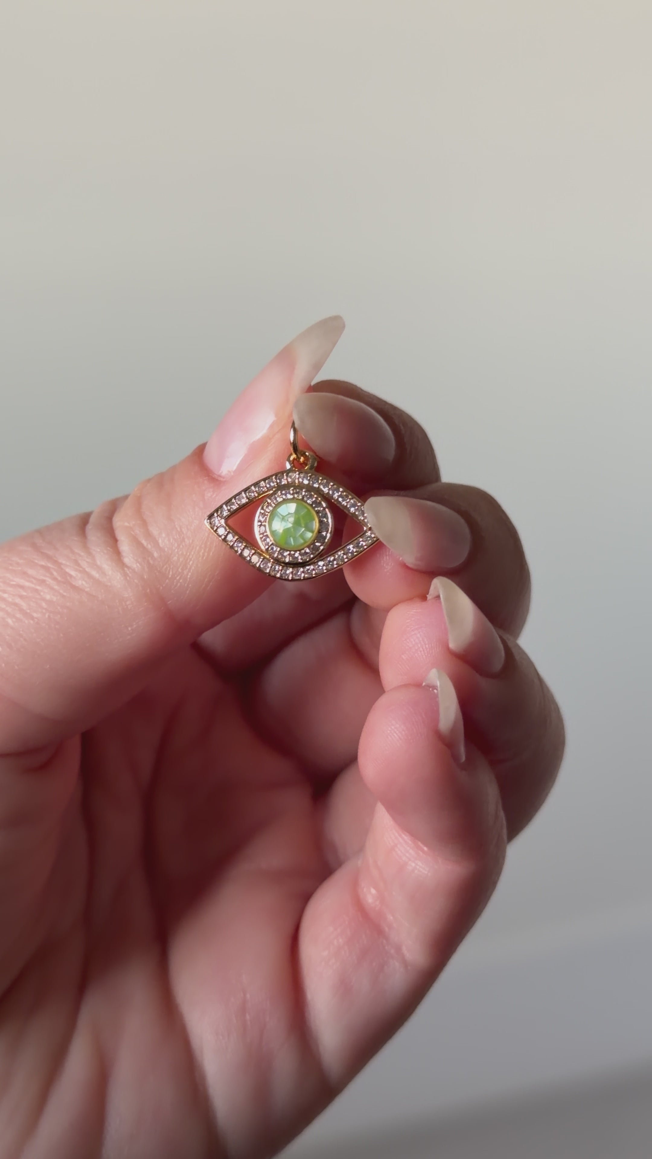 Envy Opal Mosaic Evil Eye Charm