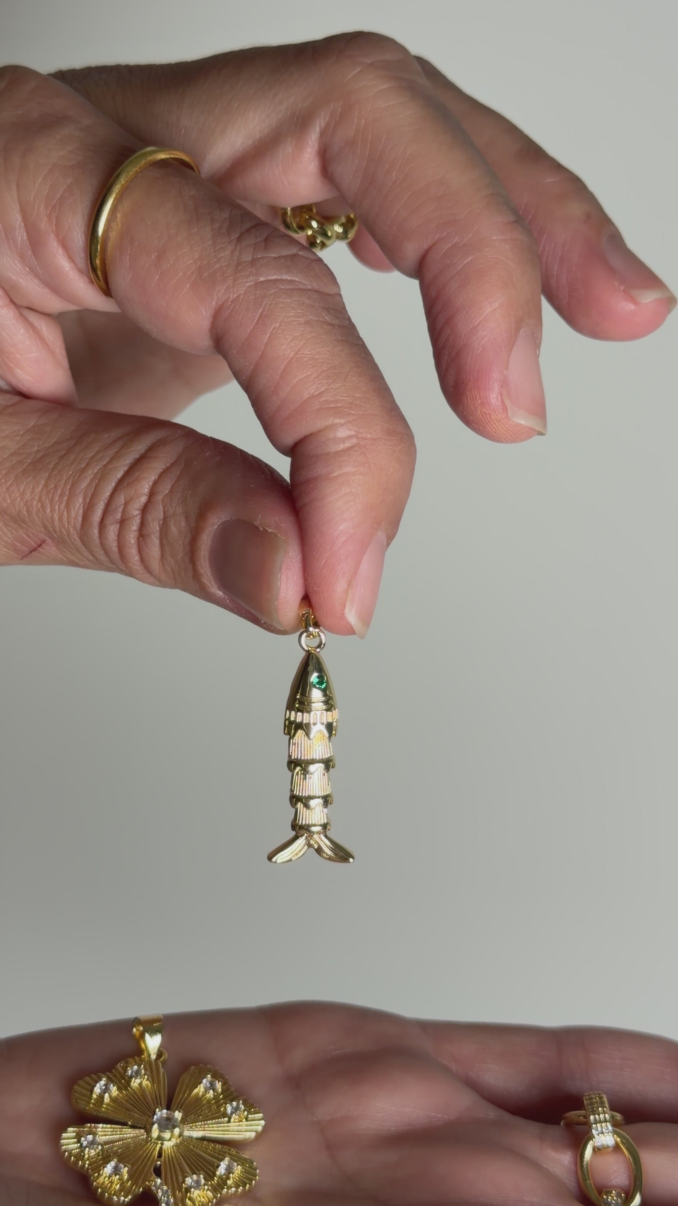 Lido Golden Fish Charm