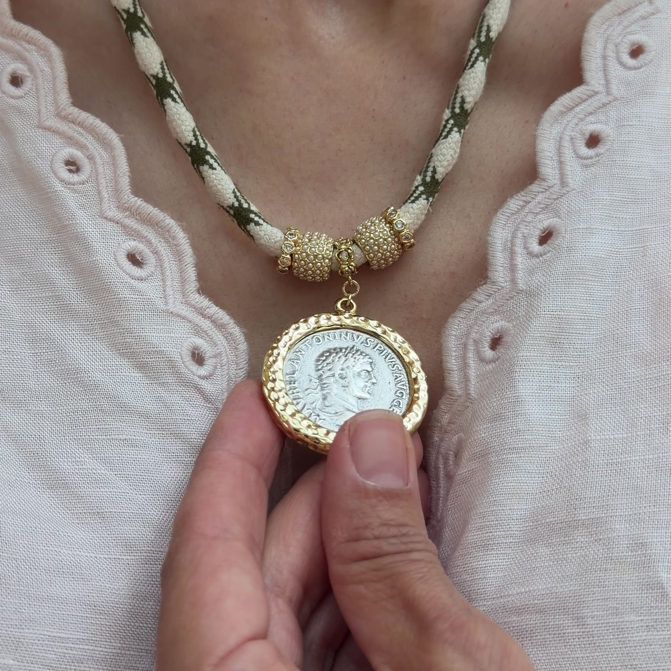 Areli Ancient Cord Necklace