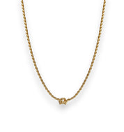 Promise Knot Rope Chain Necklace