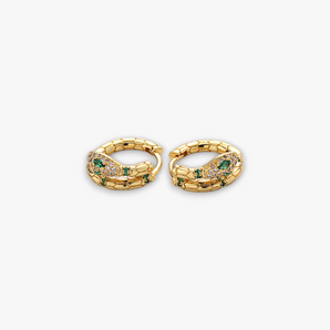 Serpentine Wisdom Hoops
