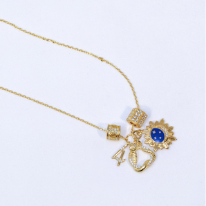 Guardian Sun, Moon and Star Amulet