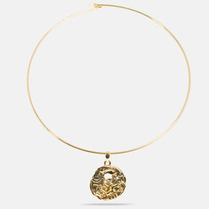 Endless Zodiac Medallion Wire Necklace